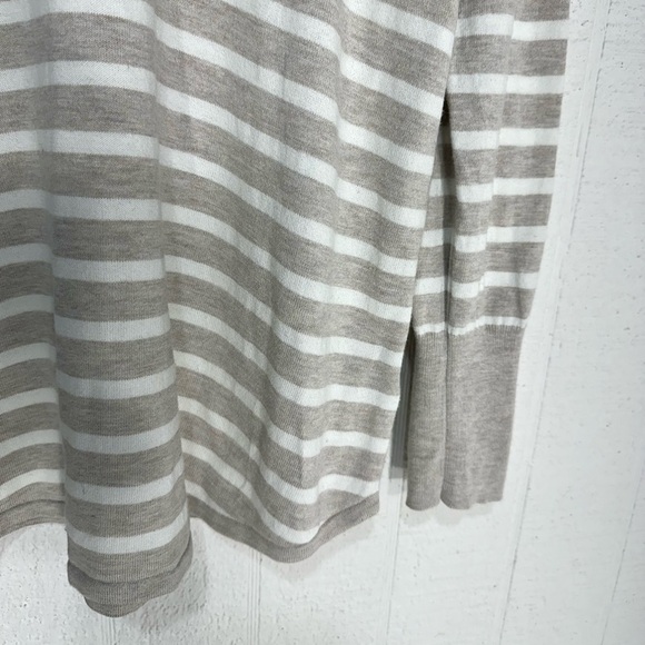 Nic+Zoe knit stripe sweater size L - Picture 3 of 8